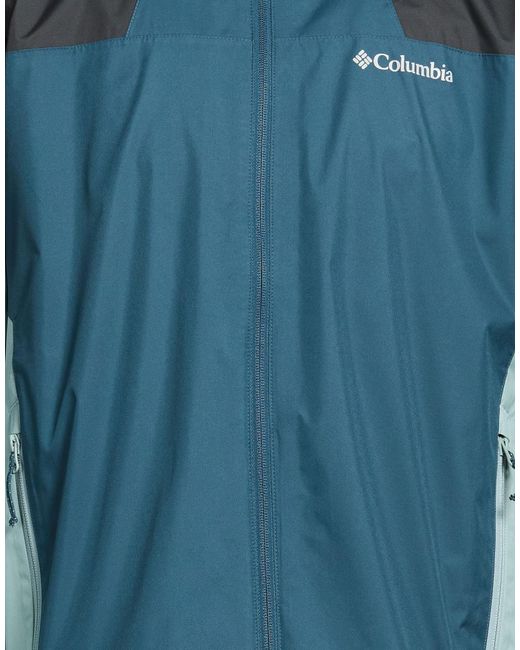 Columbia Blue Jacket Recycled Polyester for men