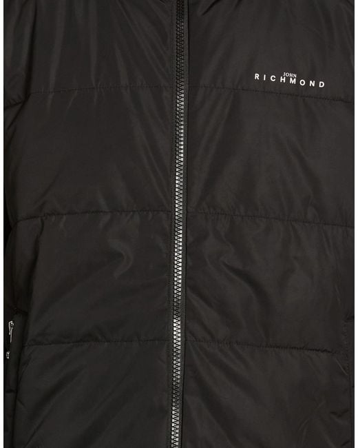 John Richmond Black Puffer Polyester for men