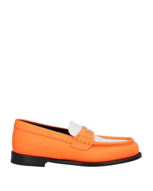 Giuseppe Zanotti Orange Loafers for men