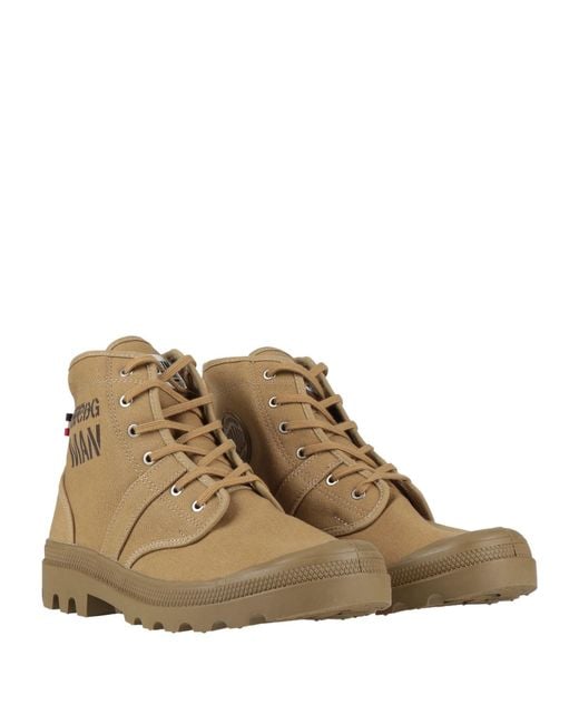 Palladium Brown Ankle Boots for men