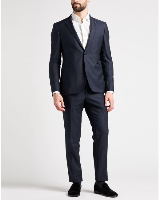 Tagliatore Blue Midnight Suit Super 110S Wool for men