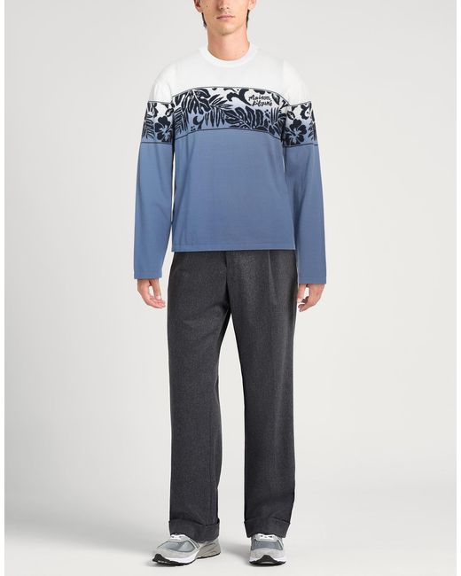 Pullover Maison Kitsuné de hombre de color Blue