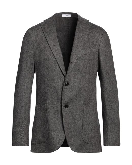 Boglioli Black Blazer for men