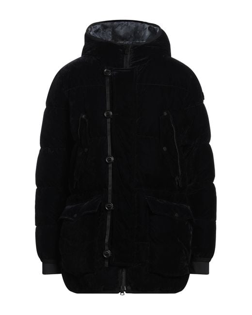 Peuterey Black Midnight Puffer Viscose, Polyamide for men