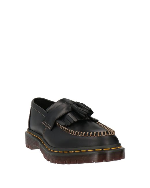 Dr. Martens Black Loafers Leather