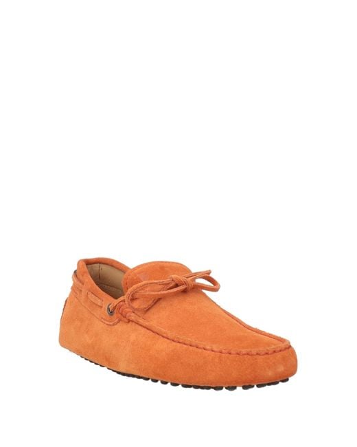 Tod's Orange Loafer for men