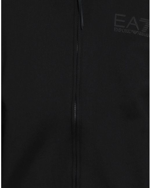 EA7 Black Sweatshirts for men