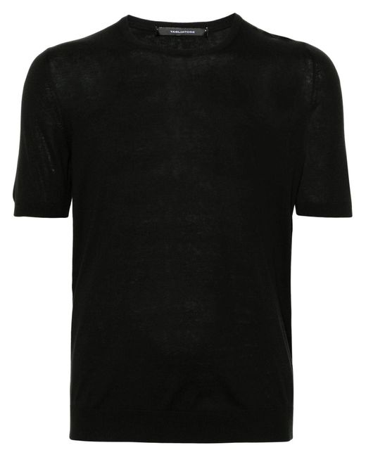 Tagliatore T-shirts in Black für Herren
