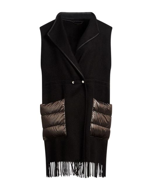 Moorer Black Coat Wool