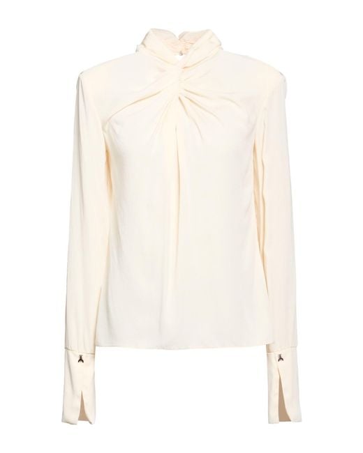 Patrizia Pepe White Cream Top Viscose