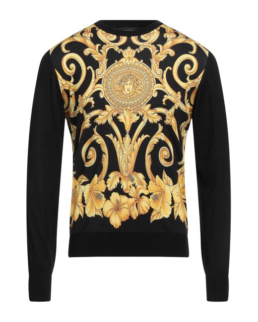 Versace Sweater in Black for Men | Lyst