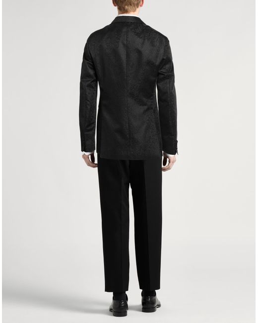 Brian Dales Black Blazer Acetate, Polyester, Polyamide for men