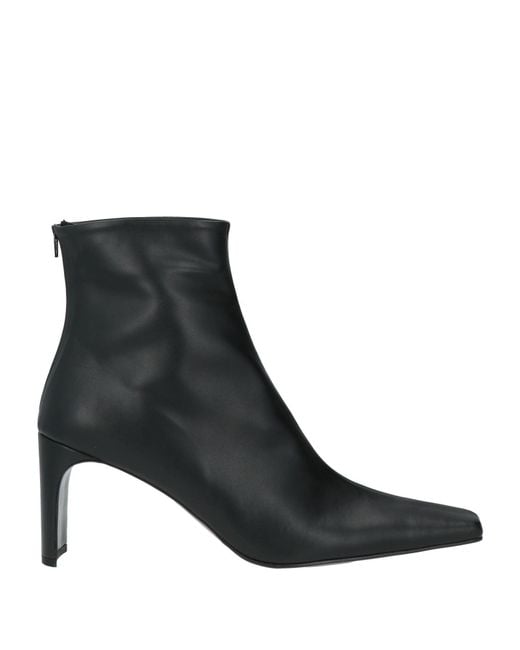 Danse Lente Black Ankle Boots Leather