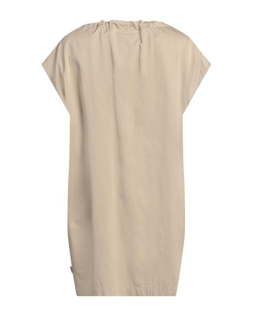 MM6 by Maison Martin Margiela Natural Mini Dress