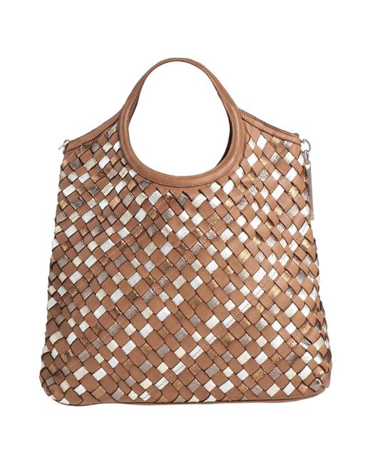 Caterina Lucchi Brown Handbag Calfskin