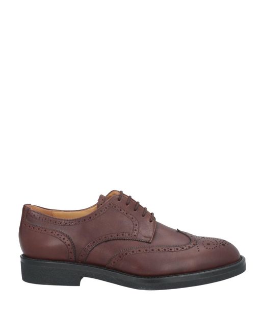 Barrett Brown Lace-up Shoes for men