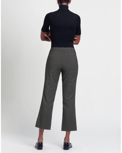 Kiltie Gray Pants Cotton, Polyamide, Polyester, Elastane