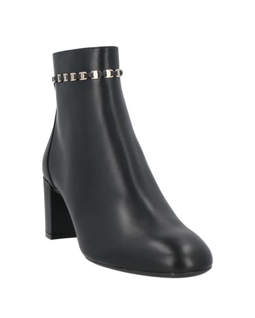 Ferragamo Black Ankle Boots
