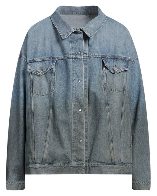 Magliano Blue Denim Outerwear Cotton for men