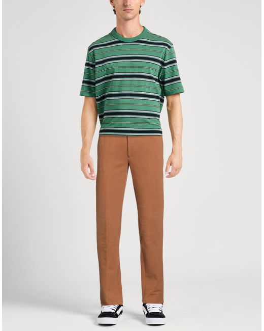Circolo 1901 Brown Pants Cotton, Elastane for men