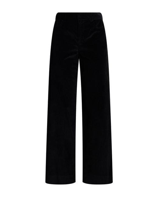 Max Mara Black Pants Cotton