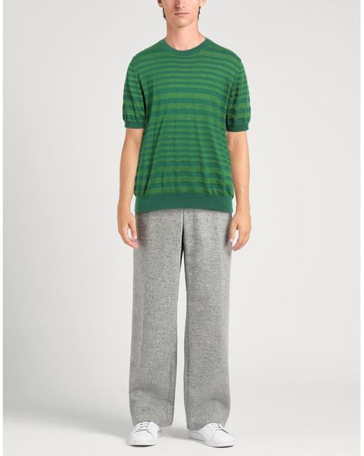 Zanone Green Sweater for men