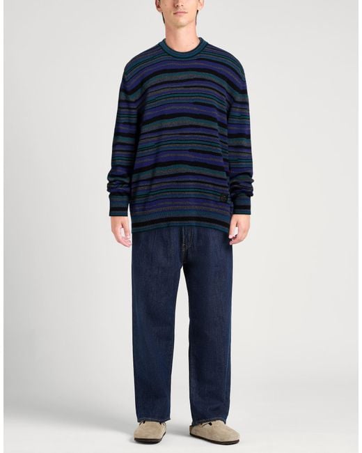 Paul Smith Blue Sweater Wool, Polyamide for men