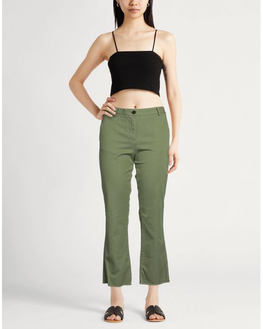 White Sand Green Trouser