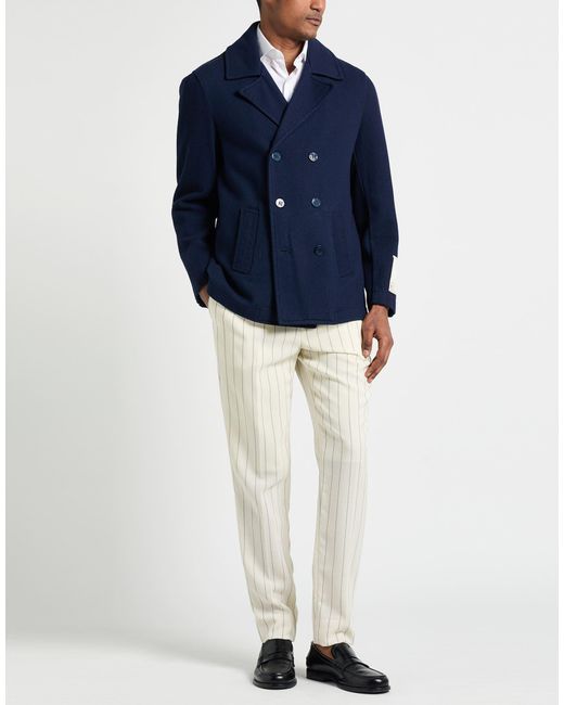 FRONT STREET 8 Blue Coat for men