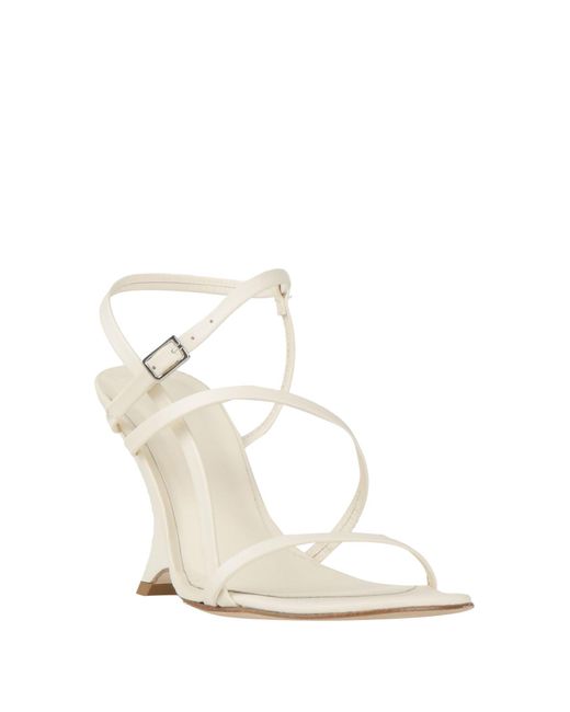 Jucca White Sandals
