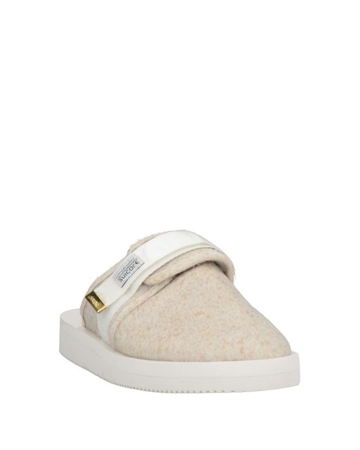 Suicoke Mules & Clogs in White für Herren