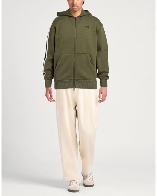 Under Armour Green Sweatshirt Cotton, Polyester for men