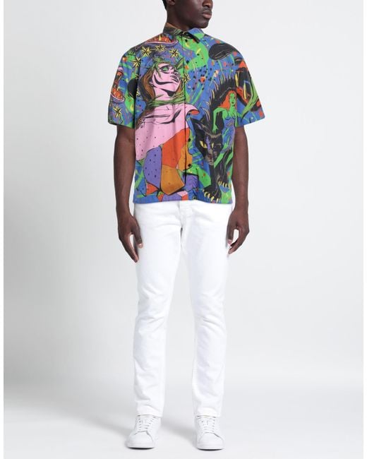 Camisa MSGM de hombre de color White