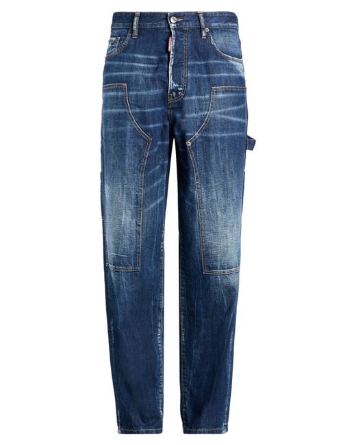 DSquared² Blue Jeans Cotton for men