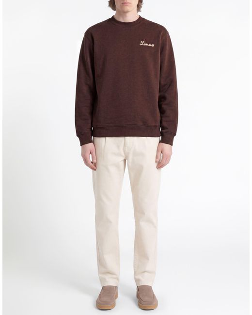 Laneus Brown Sweatshirt for men
