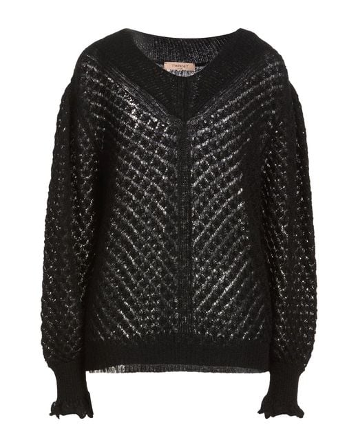 Pullover Twinset en coloris Black