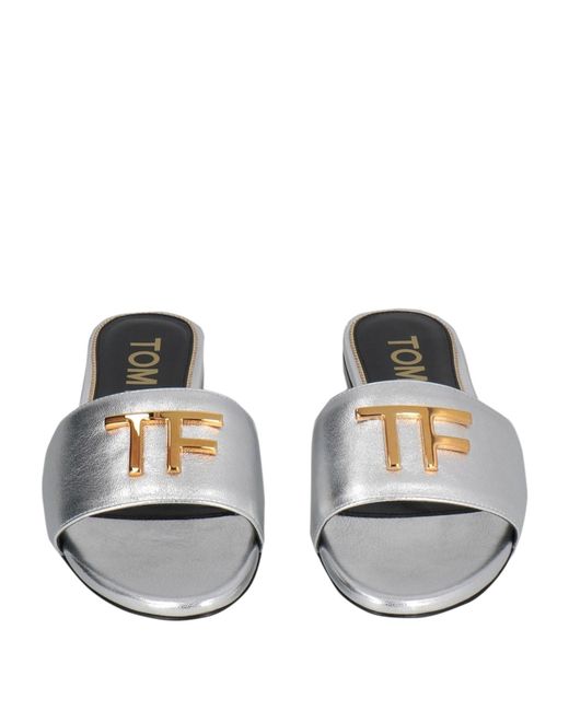 Tom Ford White Sandals
