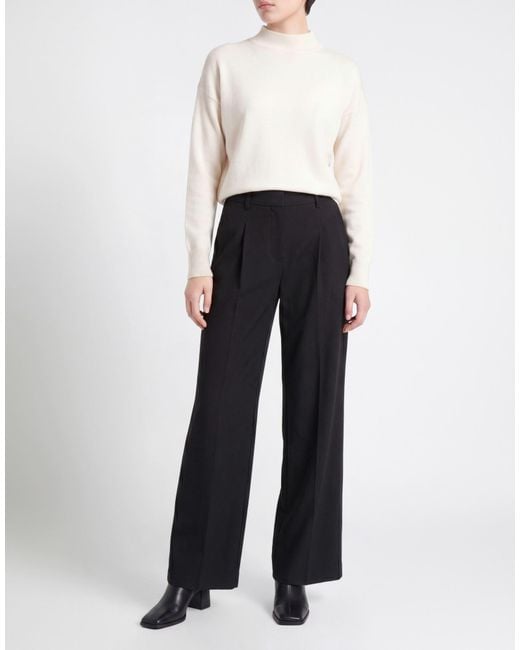 Weekend by Maxmara Black Pants Virgin Wool