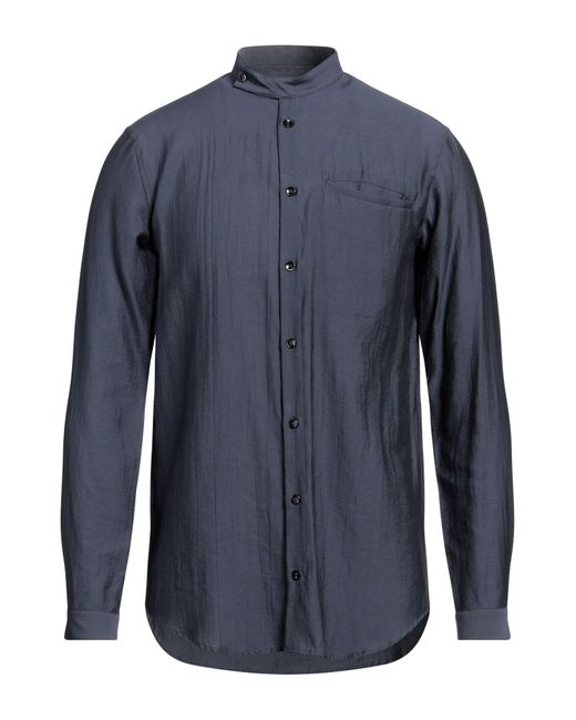 Giorgio Armani Blue Shirt for men