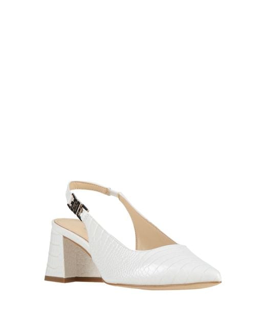 Guess White Pumps