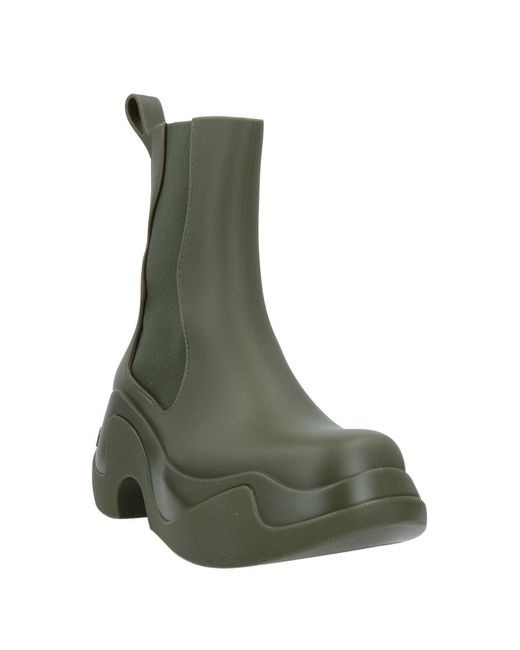 XOCOI Green Ankle Boots