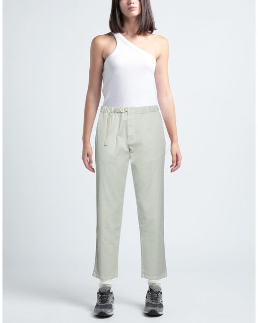 White Sand Gray Pants