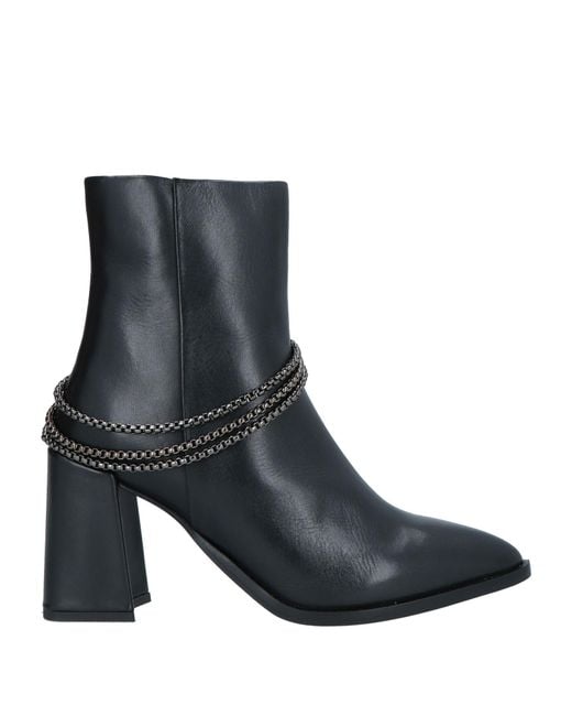 Tosca Blu Black Ankle Boots