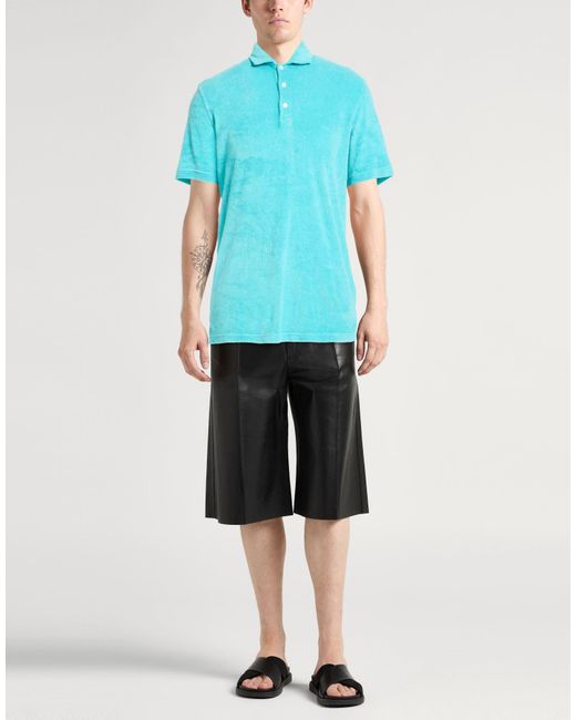 Polo Fedeli de hombre de color Blue