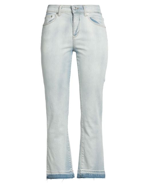 Department 5 Gray Jeans Cotton, Elastomultiester, Elastane
