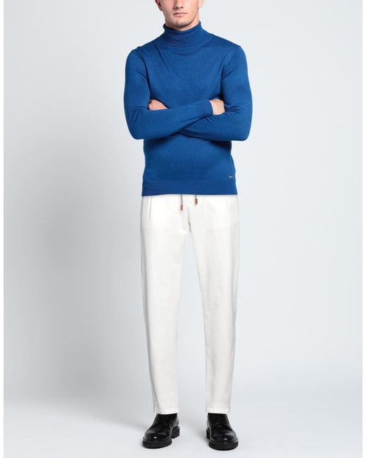 Eleventy White Trouser for men