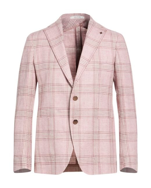 Tagliatore Pink Blazers for men