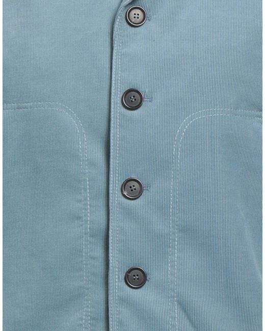 Paul & Joe Blue Jacket Cotton for men