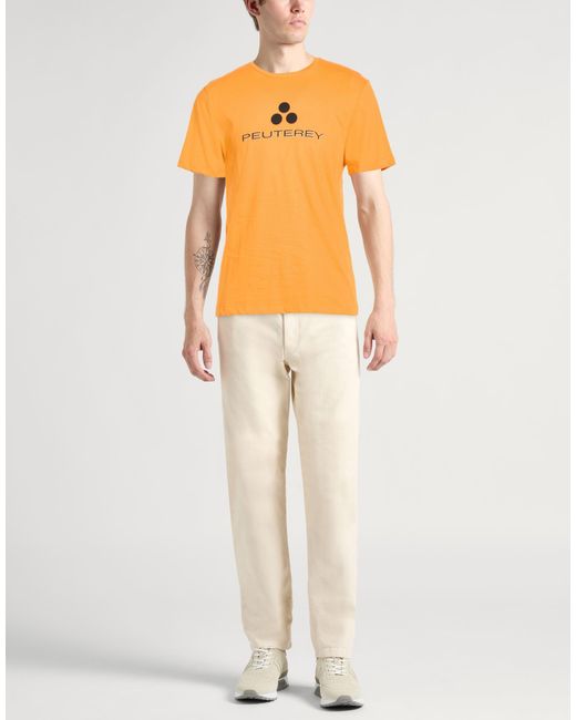 Peuterey Orange T-Shirts for men
