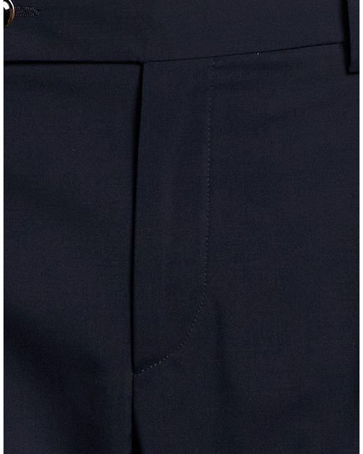 People Blue Midnight Pants Virgin Wool, Polyester, Elastane for men